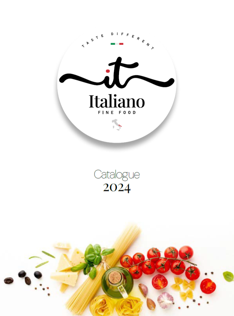 Grafica e Web design di oto-oto una pagina copertina esempio del Catalogo Italiano fine food